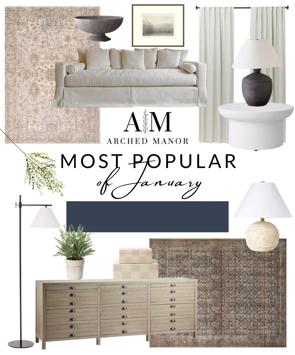 Favorite furniture and home decor of January 2022