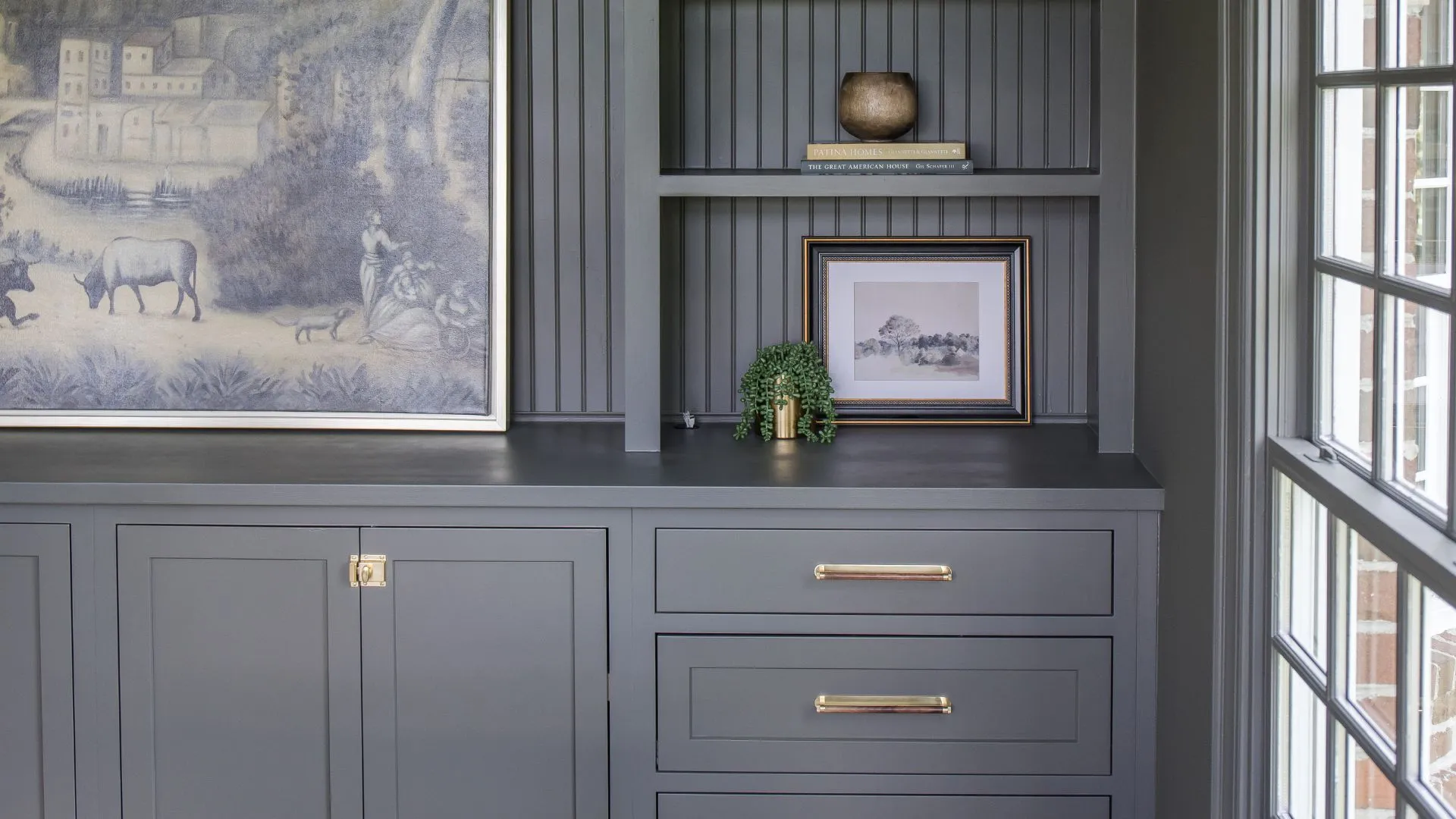 DIY Built-in shelving - how we built them from scratch!