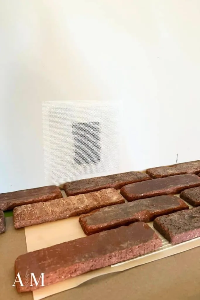 layout brick pattern