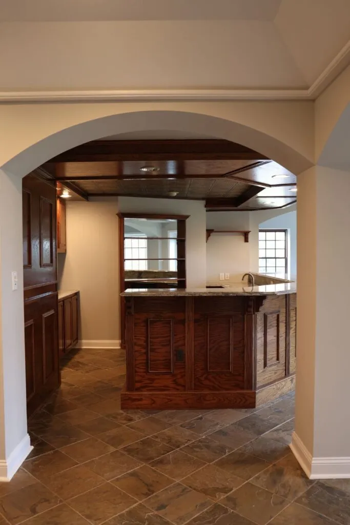 Basement Bar Before