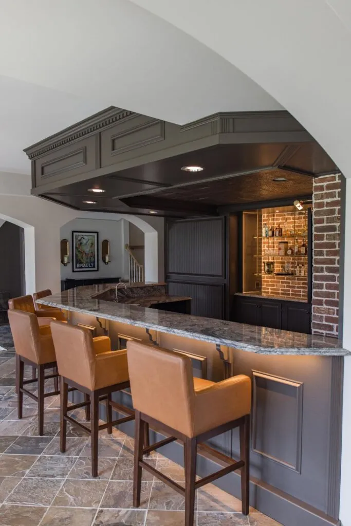 basement bar design