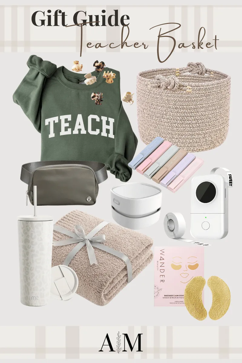 affordable holiday gift guides, gift guide ideas, holiday gift ideas, budget-friendly gift ideas, holiday gift basket ideas, holiday gift finds, holiday gift favorites, teacher gift basket ideas, teacher gift ideas, teacher gift finds, best teacher gift ideas, affordable gifts for teachers