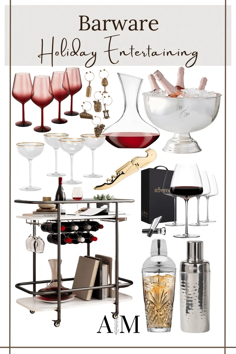 holiday party entertaining must haves, holiday party entertaining, holiday entertaining, gift guide, holiday gift guide, gift ideas for the party host, host gifts under $25, gift guide under $25, barware, serving essentials, holiday entertaining essentials, holiday drink special