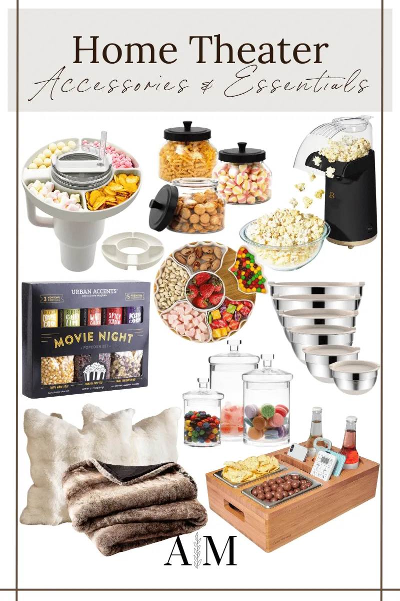 home theater seating, home, home theater, home theater seating, pit sofa, blanket, popcorn, chair, pillows, throw pillows, home decor, home blog, home blogger, home styling. home theater accessories, accessories & essentials, sofas