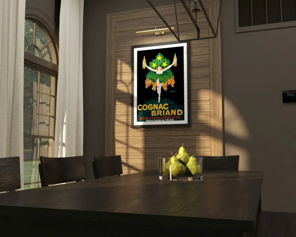 Our breakfast room design idea view from the left wall