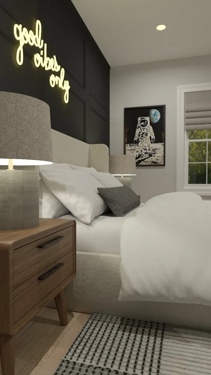 Tristan's bedroom design we are currently working on using a render