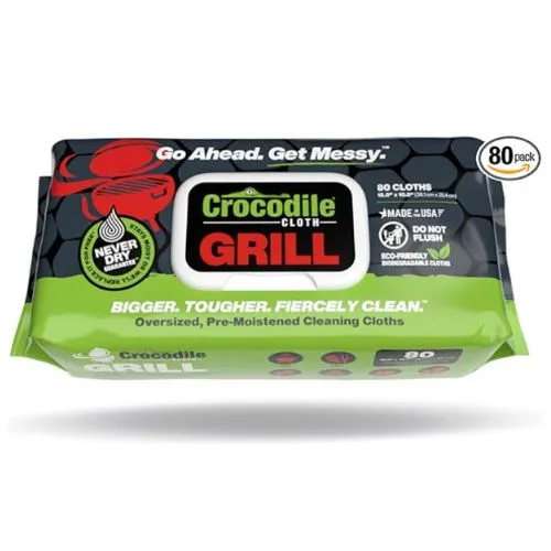 Crocodile Grill Wipes