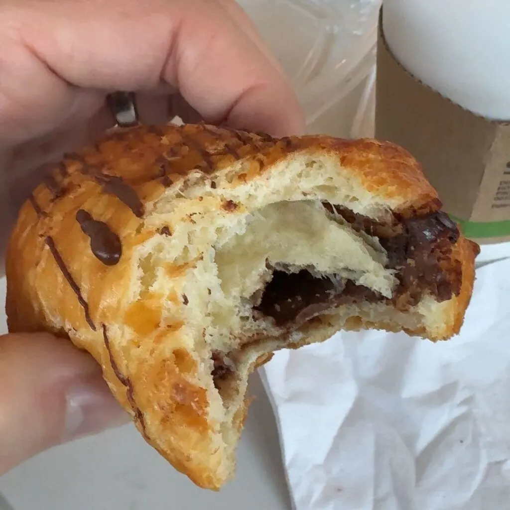 The Chocolate Croissant at Martha's Market