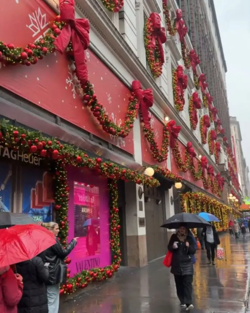 Macy's flagship store on 34th Street New York