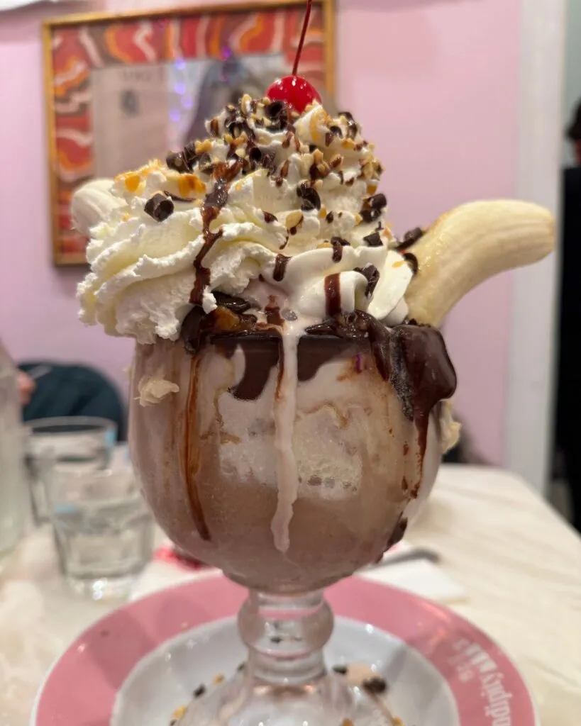 The Banana Split from Serendipity, New York City