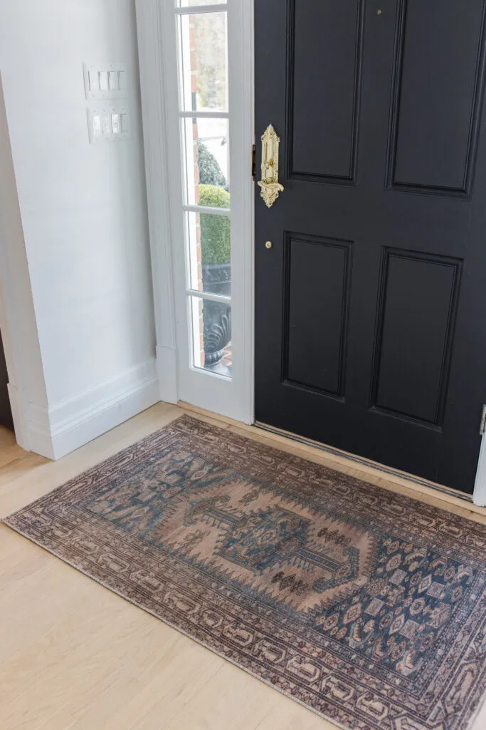 winter entry rug
