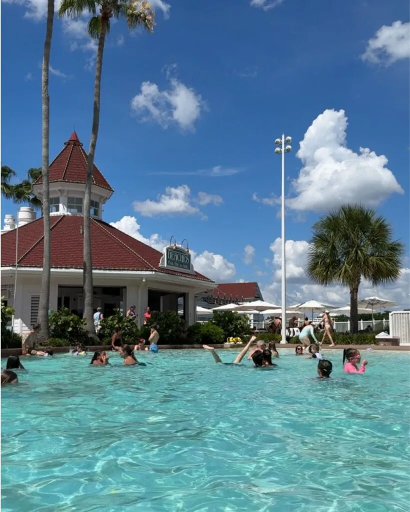 The pool at the Grand Floridian