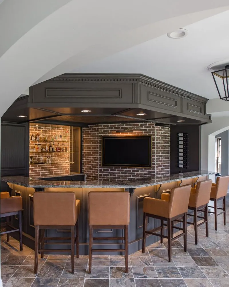 basement bar design
