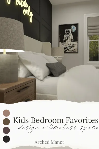 PIN GRAPHIC Kids Bedroom Favorites